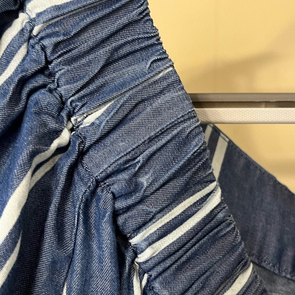 Appraisal Women Blue Strip dress. Size XL - Picture 16 of 16